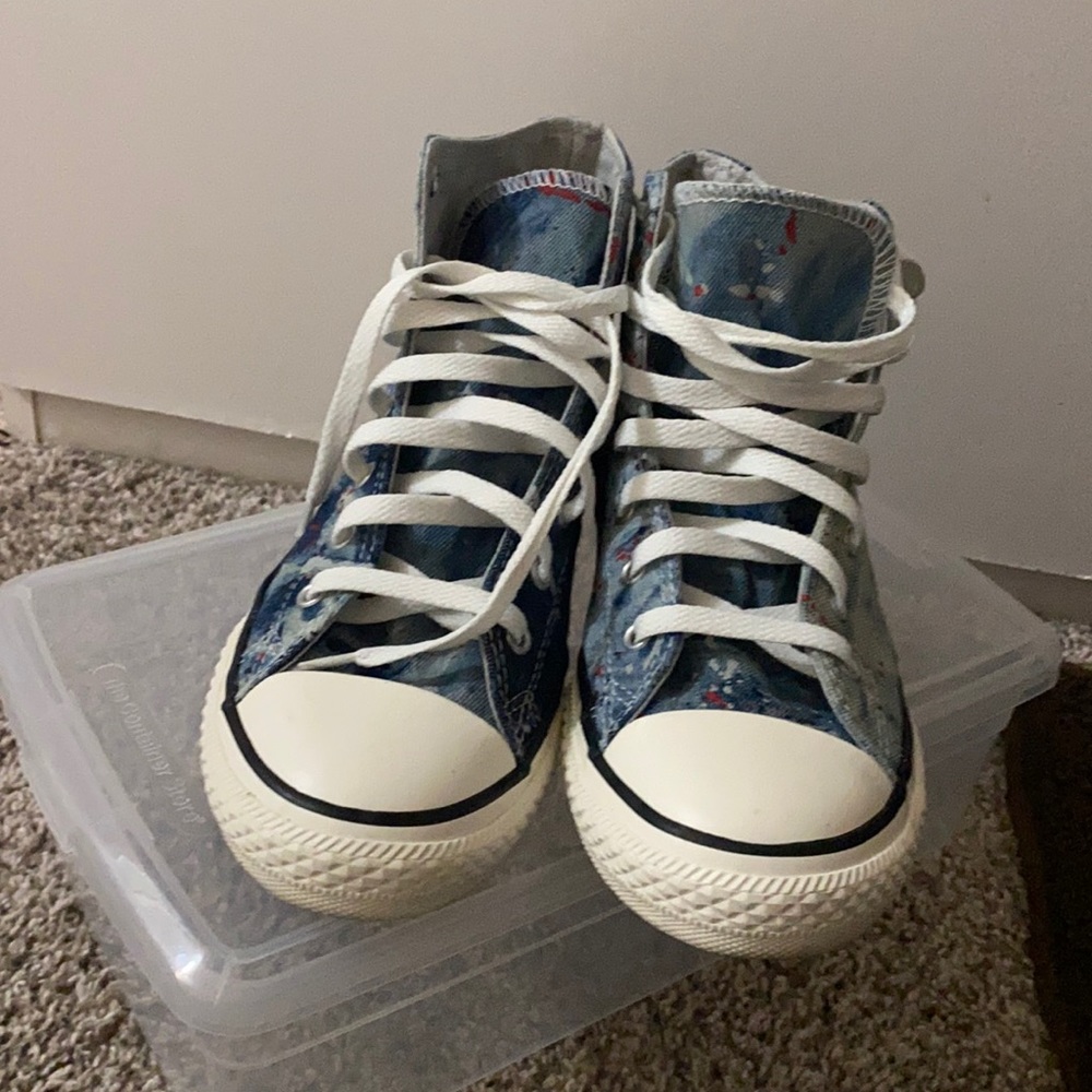 Denim Hi top Converse
